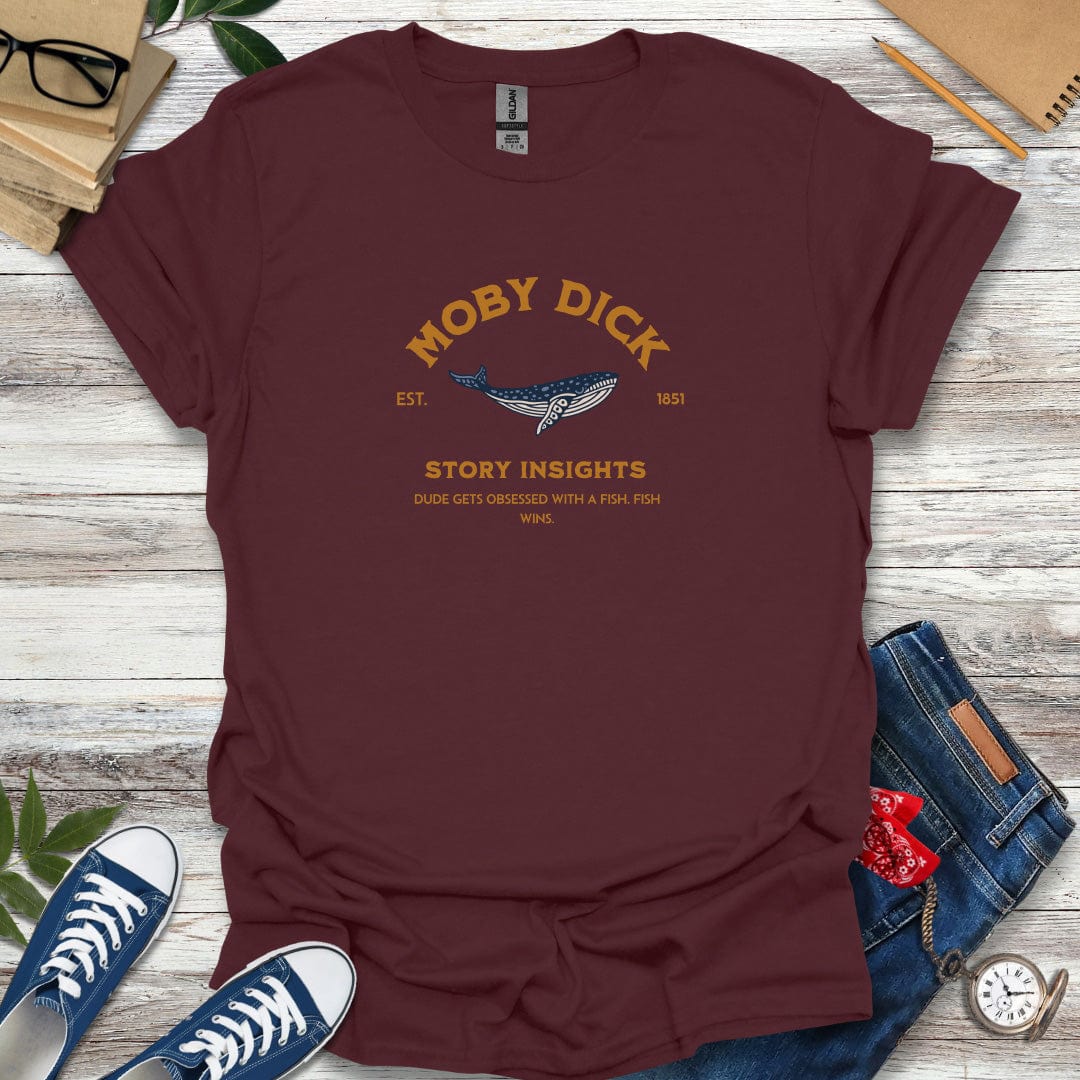 Moby Dick Unveiled: Spoiler T-Shirt