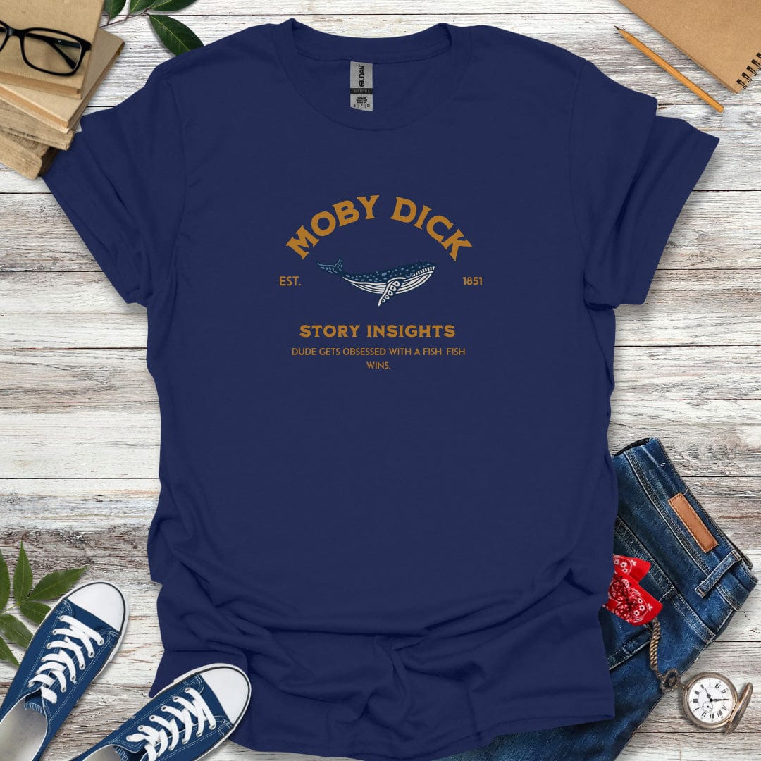 Moby Dick Unveiled: Spoiler T-Shirt